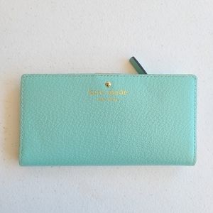 Kate spade leather mint wallet